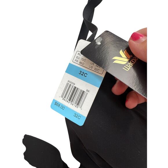 Wacoal Women's Black Comfort First Seamless Underwire T-Shirt Bra Size 32 C - Picture 4 of 5